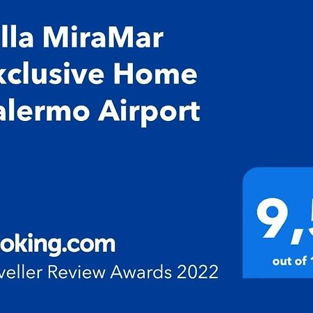 Villa Miramar Exclusive Home Palermo Airport Carini Kültér fotó