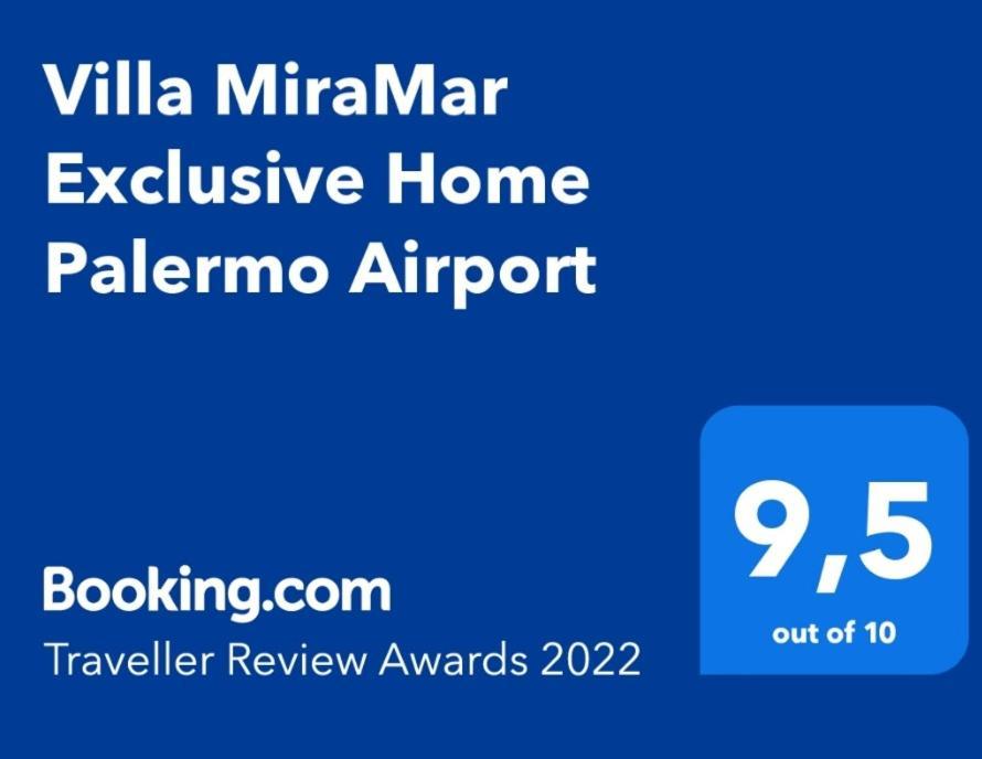 Villa Miramar Exclusive Home Palermo Airport Carini Kültér fotó